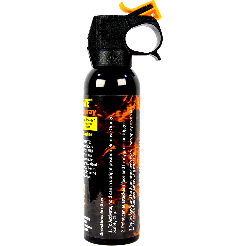 WildFire 1.4%MC 9oz pepper spray fire master view 2